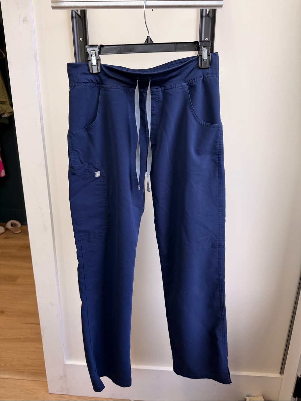 Figs Navy Women's Drawstring Scrub Joggers